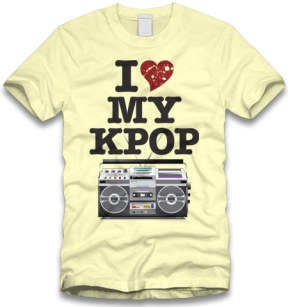 i heart my kpop t-shirt