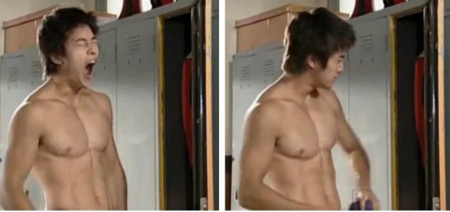 let's go to the beach kdrama lee wan shirtless